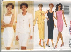 4441 BUTTERICK VERY EASY LINED JACKET, TAPERED DRESS PATTERN 6-10; 18-22  UNCUT choice